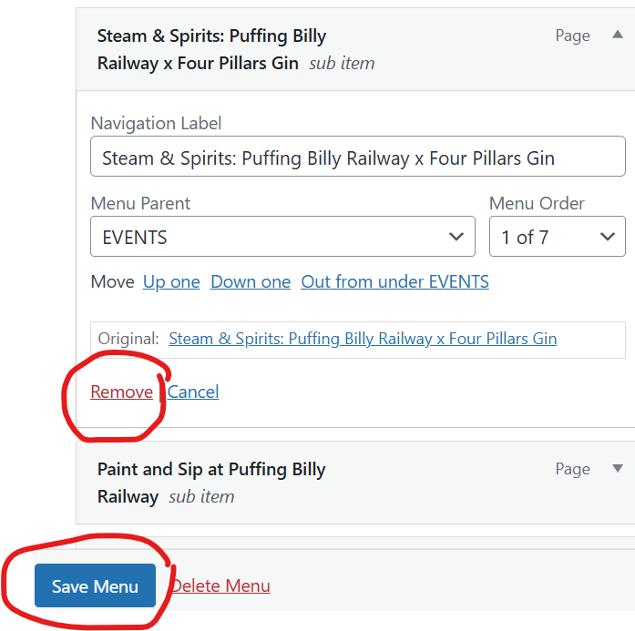 A screenshot of a menu

AI-generated content may be incorrect.